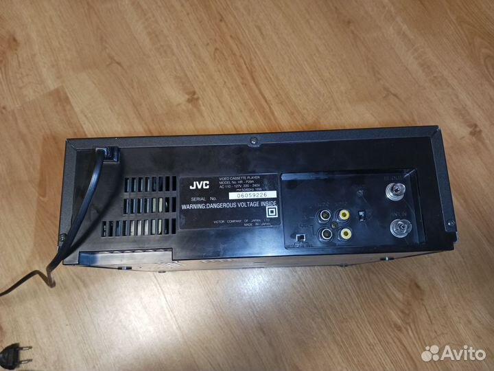 Видеомагнитофон jvc hr-p29a