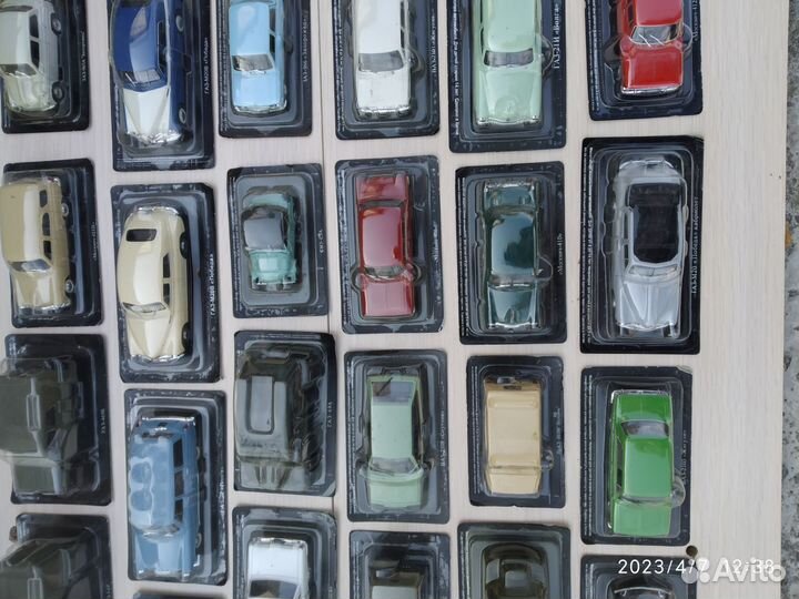 Коллекционные модели машинки СССР