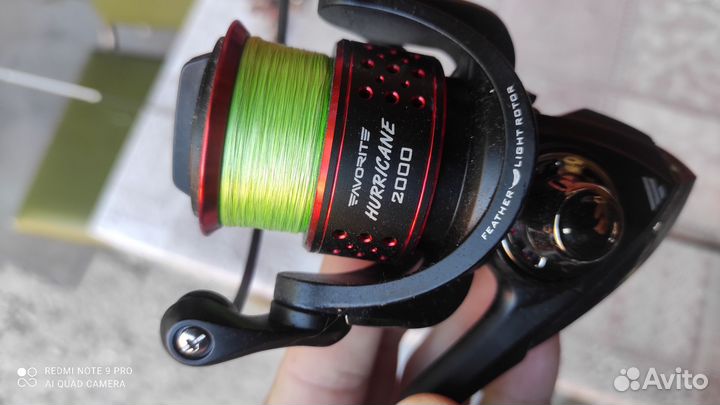 Спининг с катушкой blue bird лайт