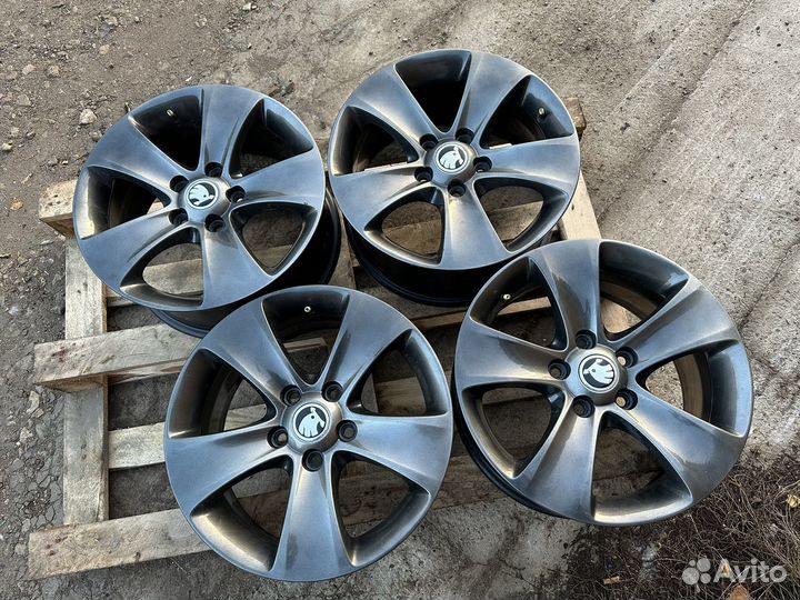 Литые диски Skoda R16 5*112