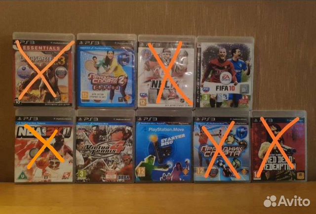 Игры для PS3 диски