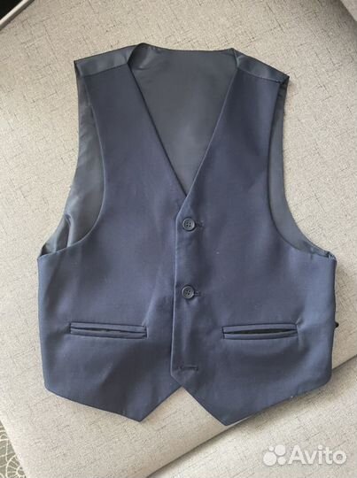 Школьный пиджак +жилетка