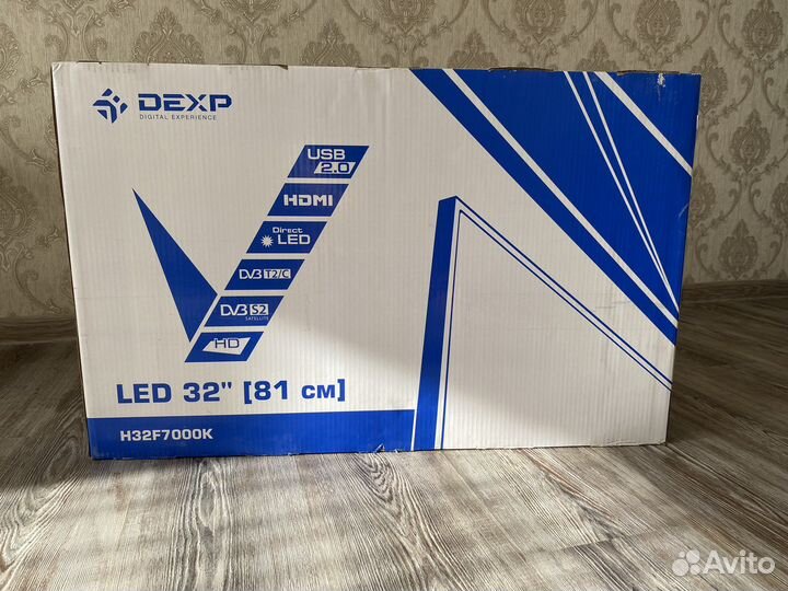 Новый телевизор dexp