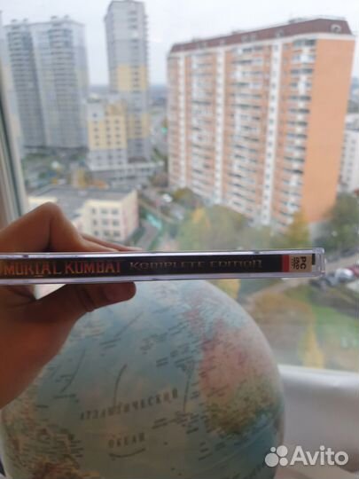 DVD диск mortal kombat