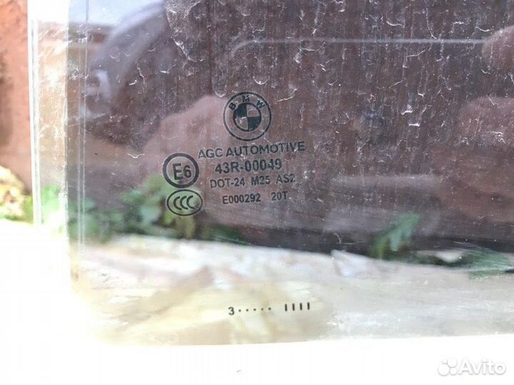 Стекло двери заднее левое Bmw 5 F10