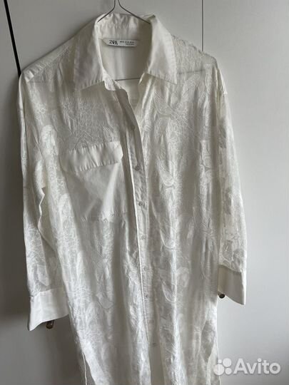 Платье рубашка Zara