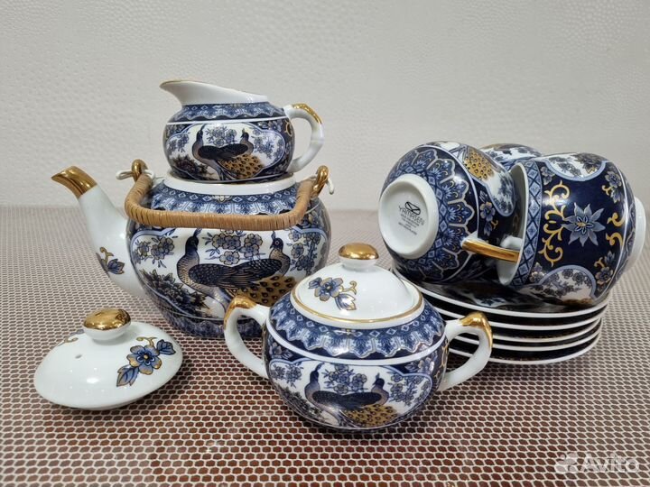 Чайный сервиз фарфор япония