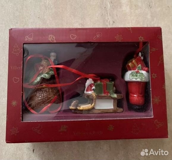 Набор елочных игрушек Villeroy & Boch