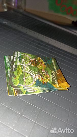 Разработка дизайна визиток,флаеров. Печать