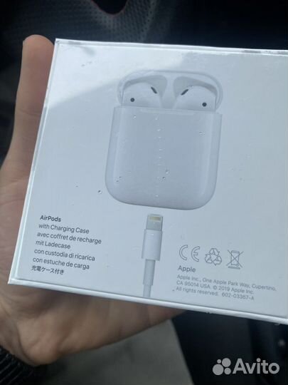 Беспроводные наушники apple airpods 2