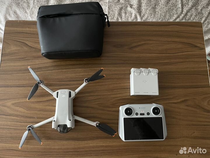 Dji mini 3 pro (пульт с экраном) + Fly More Kit