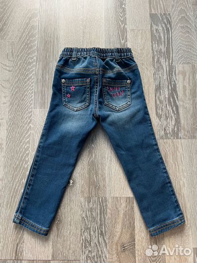 Джинсы для девочки 86