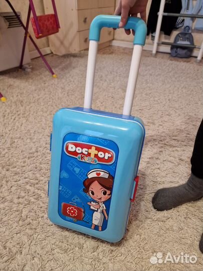 Набор доктора 2в1, в чемодане