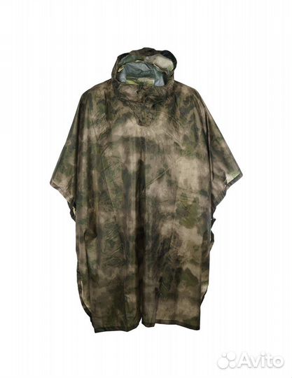 Плащ пончо дождевик армейский военный