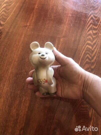 Олимпийский Мишка фарфор Ереван СССР