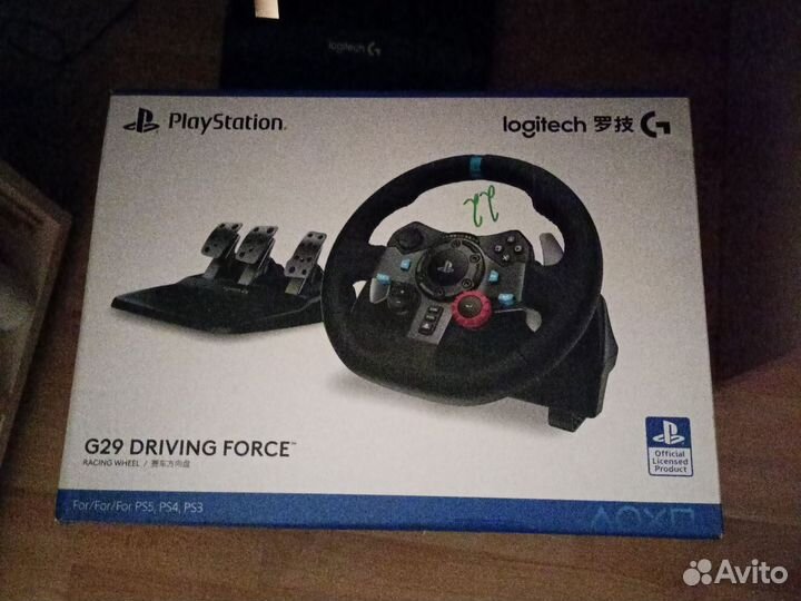 Руль logitech g29