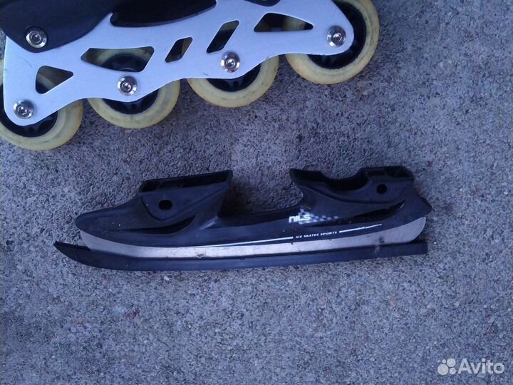 Ролики детские 2 в 1, 30-33 размер