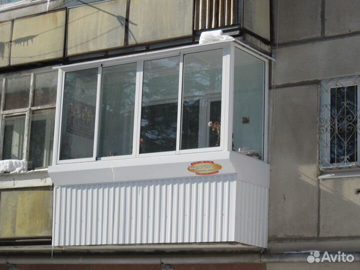 Остекление балкона