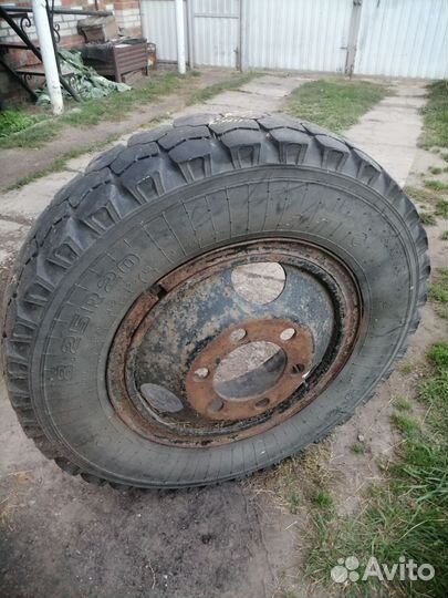 Колесо на газ 53