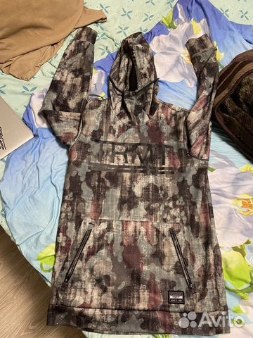 Анорак сноубордический мужской худи