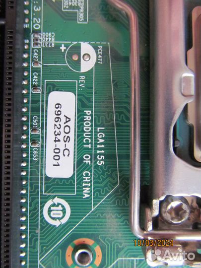 Материнская плата на 1155 сокете