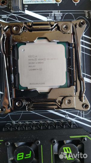 Материнская плата с процессором xeon E52678V