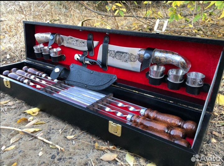 Шашлычный набор подарок для мужчин