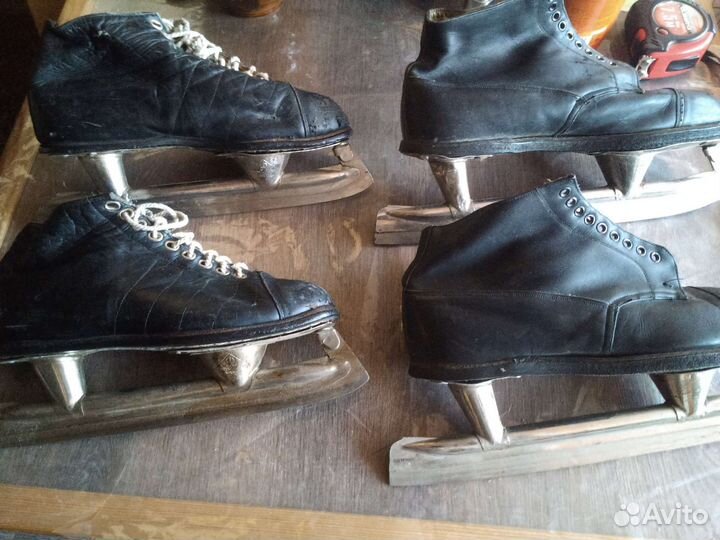 Коньки хоккейные СССР