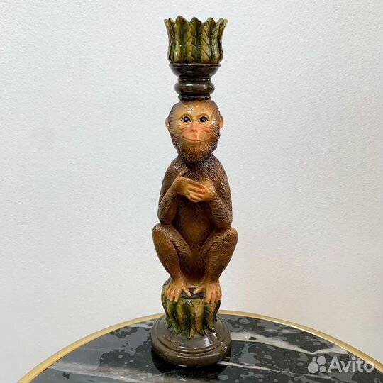 Подсвечник обезьянка
