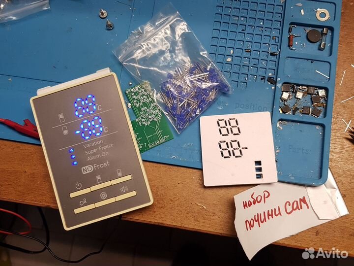 Ремонт блока индикации холодильника Samsung