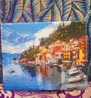 Картина из страз (готовая)