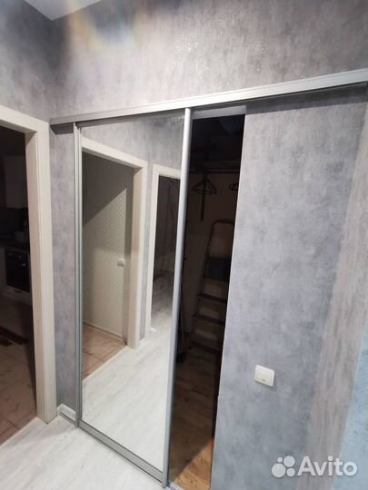 Межкомнатная раздвижная дверь зеркальная № 4081