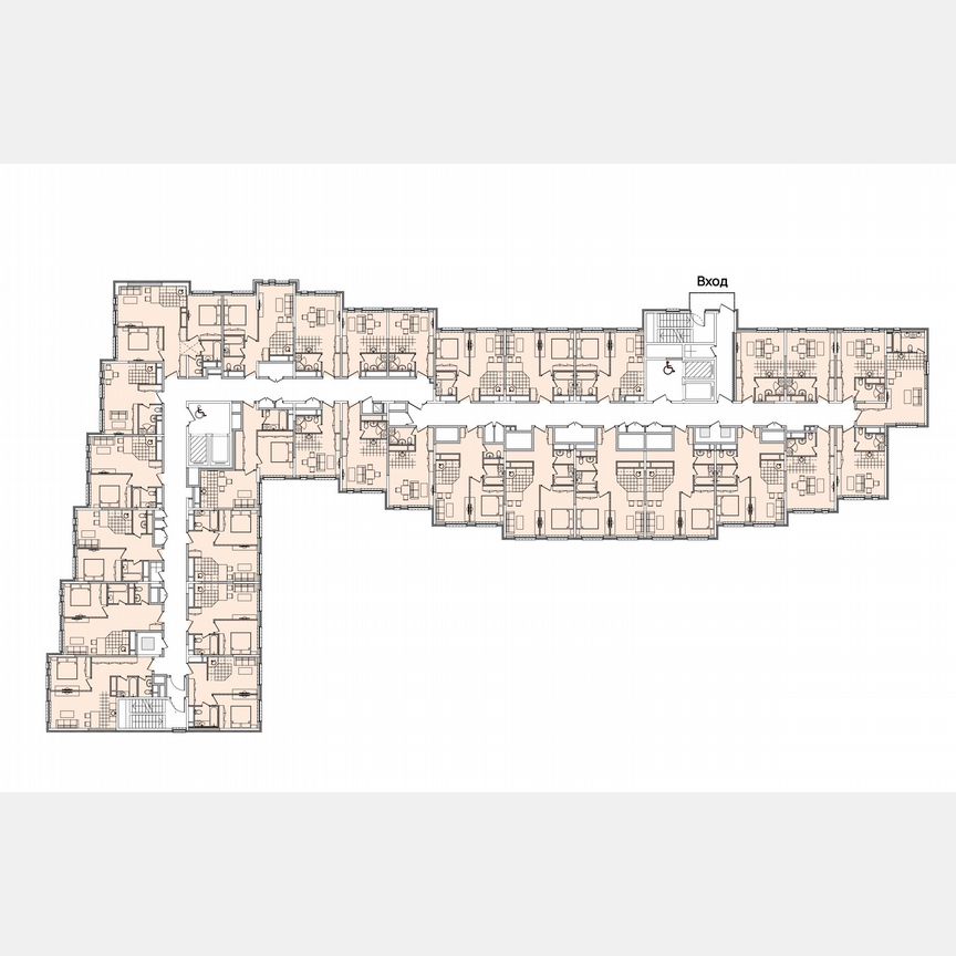 2-к. апартаменты, 43,8 м², 7/16 эт.