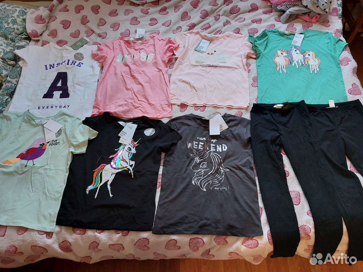 Вещи на девочку 128/134