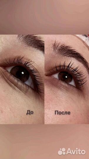 Ламинирование и ботокс ресниц (бровей)
