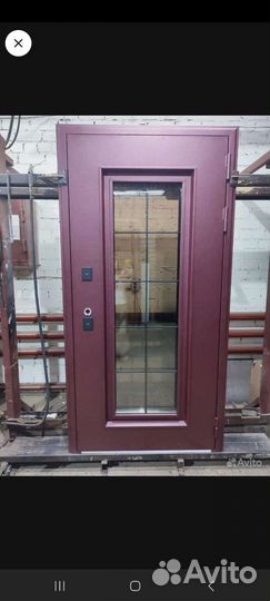 Дверь термо металлическая