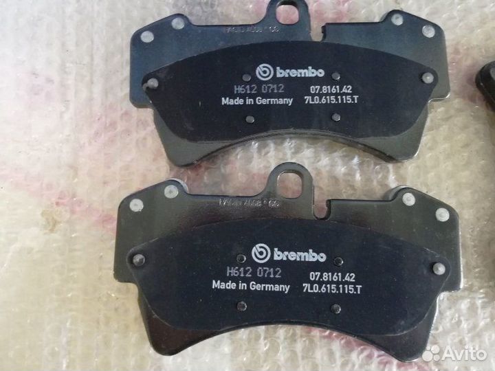 Тормозные колодки переднее Porsche Cayenne 955