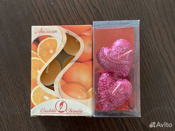 Набор свечей новый