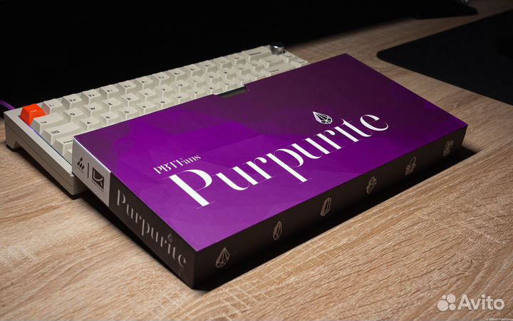 Кейкапы Pbtfans Purpurite (Doubleshot ABS)