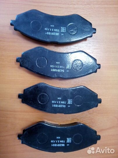 Колодки TSN 1.6MT (Aveo, Lacetti, Nexia)