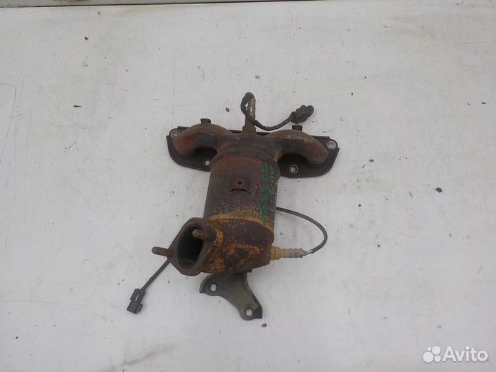 Б/У Б/У Коллектор выпускной с катализатором Kia