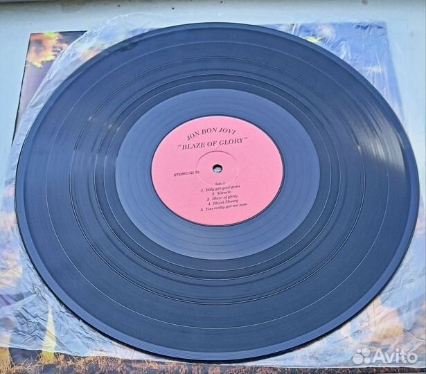 Виниловая пластинка Bon Jovi Blaze of Glory