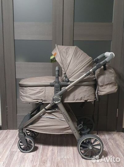 Коляска 3в1 luxmom v8
