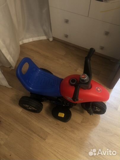 Велосипед и мотоцикл