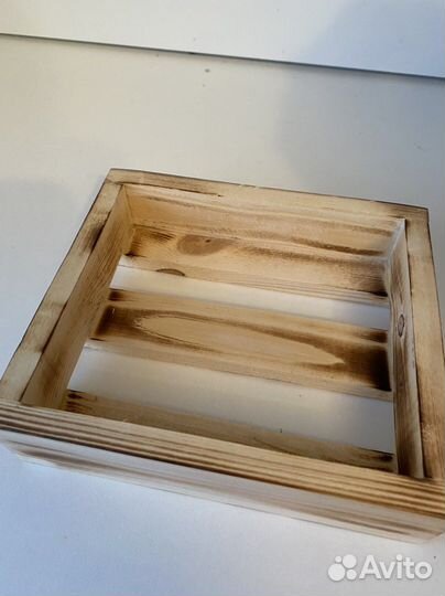 Ящик деревянный подарочный