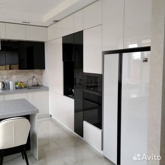 Кухня в стиле хай тек на заказ