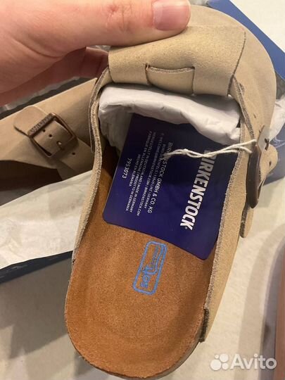 Birkenstock Boston Taupe оригинал