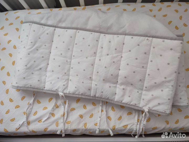 Бортики в детскую кроватку IKEA