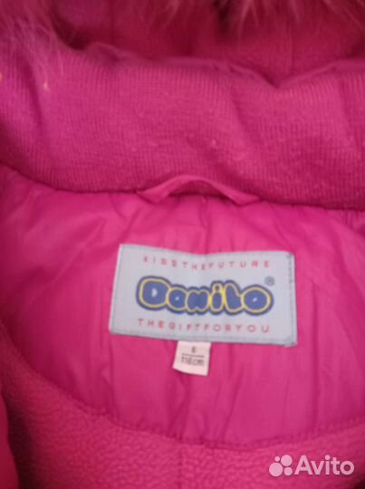 Пальто для девочки 116