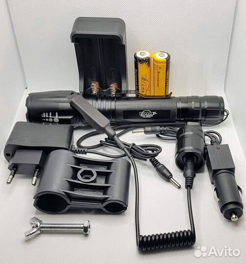 Подствольный фонарь HQ-709-P50 zoom для охоты